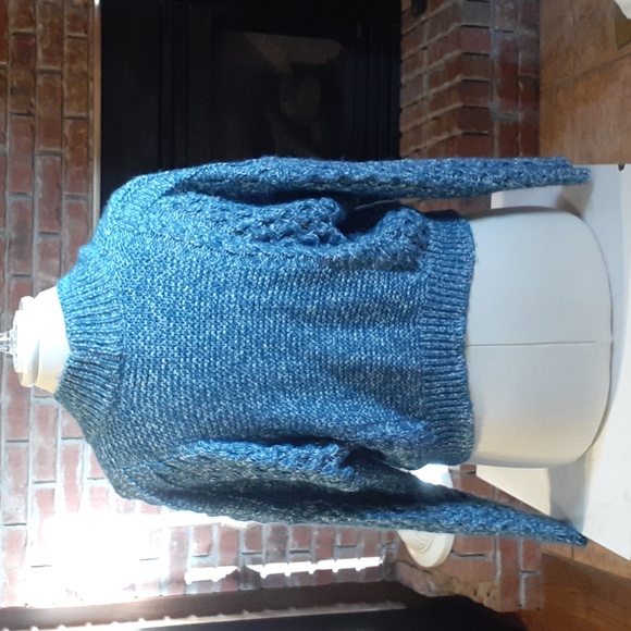 CAbi Blue Textured Women's Cardigan - Picture 2 of 7